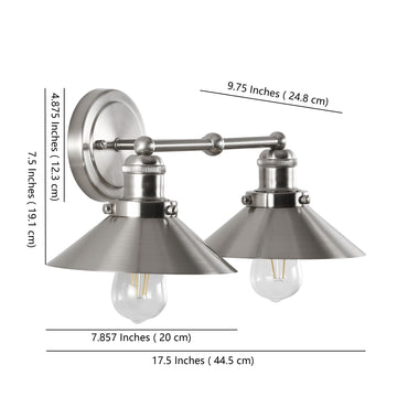 July Metal Shade Sconce